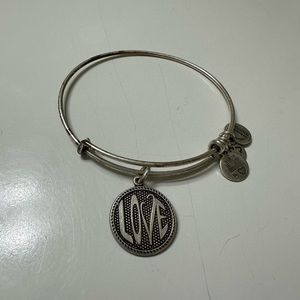 Open love Alex & Ani bracelet